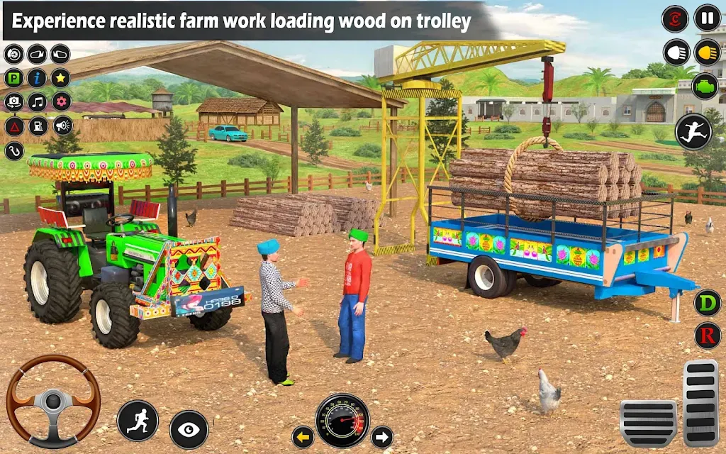 3D农用拖拉机耕作2026下载截图