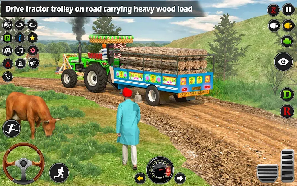 3D农用拖拉机耕作2026下载截图