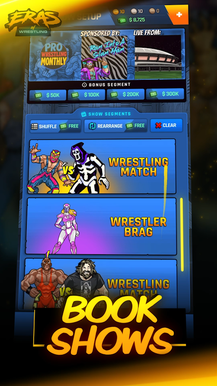 摔跤纪元(摔跤经理游戏)截图