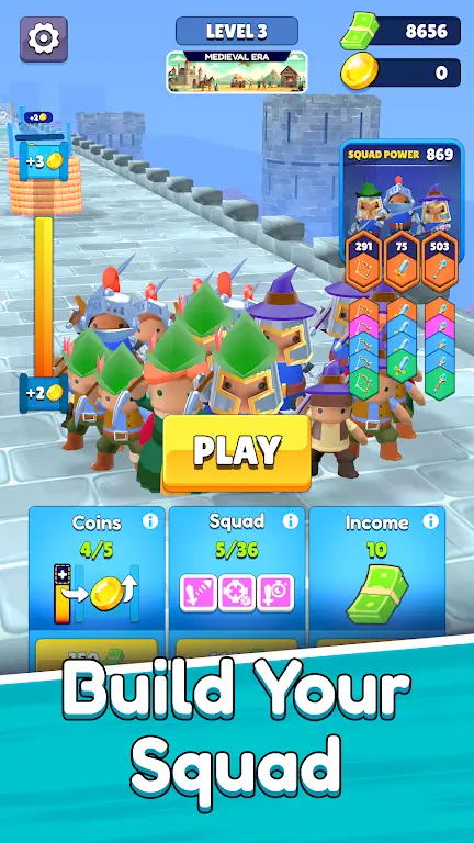 小队冲锋：纪元酷跑(跑者游戏玩法)截图