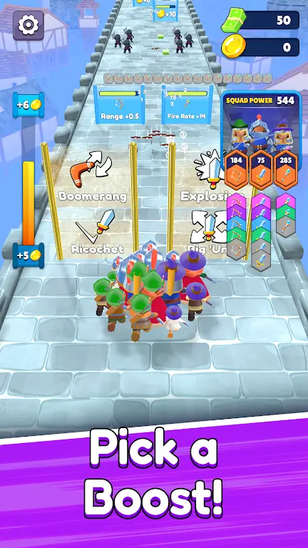 小队冲锋：纪元酷跑(跑者游戏玩法)截图