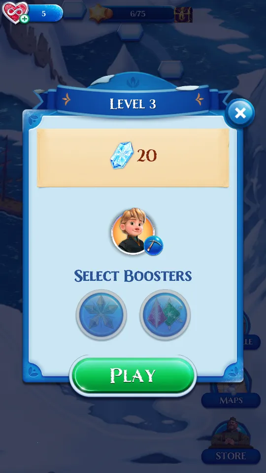 冰雪奇缘冰纷乐破解版截图