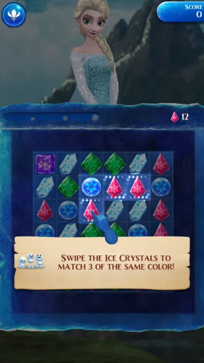 冰雪奇缘冰纷乐破解版截图