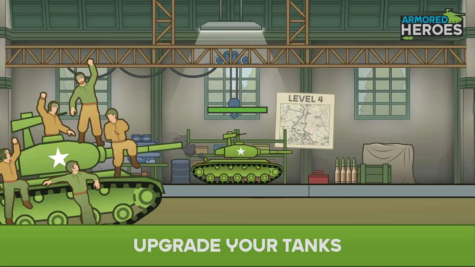 装甲英雄无限金币无限炮弹截图