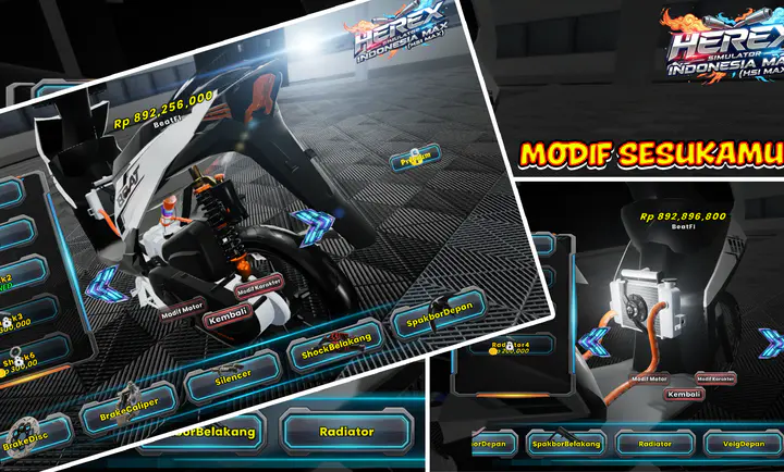 印尼摩托模拟器(摩托模拟游戏)截图