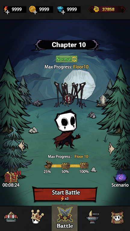 幽冥弹跳(怪物战斗游戏)截图