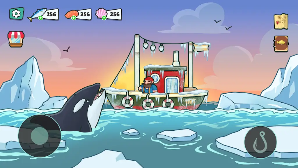 喂鱼大亨(水下捕鱼喂养游戏)截图