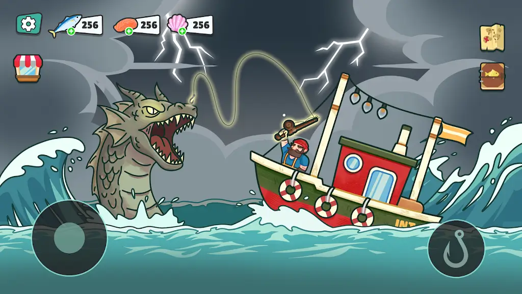 喂鱼大亨(水下捕鱼喂养游戏)截图