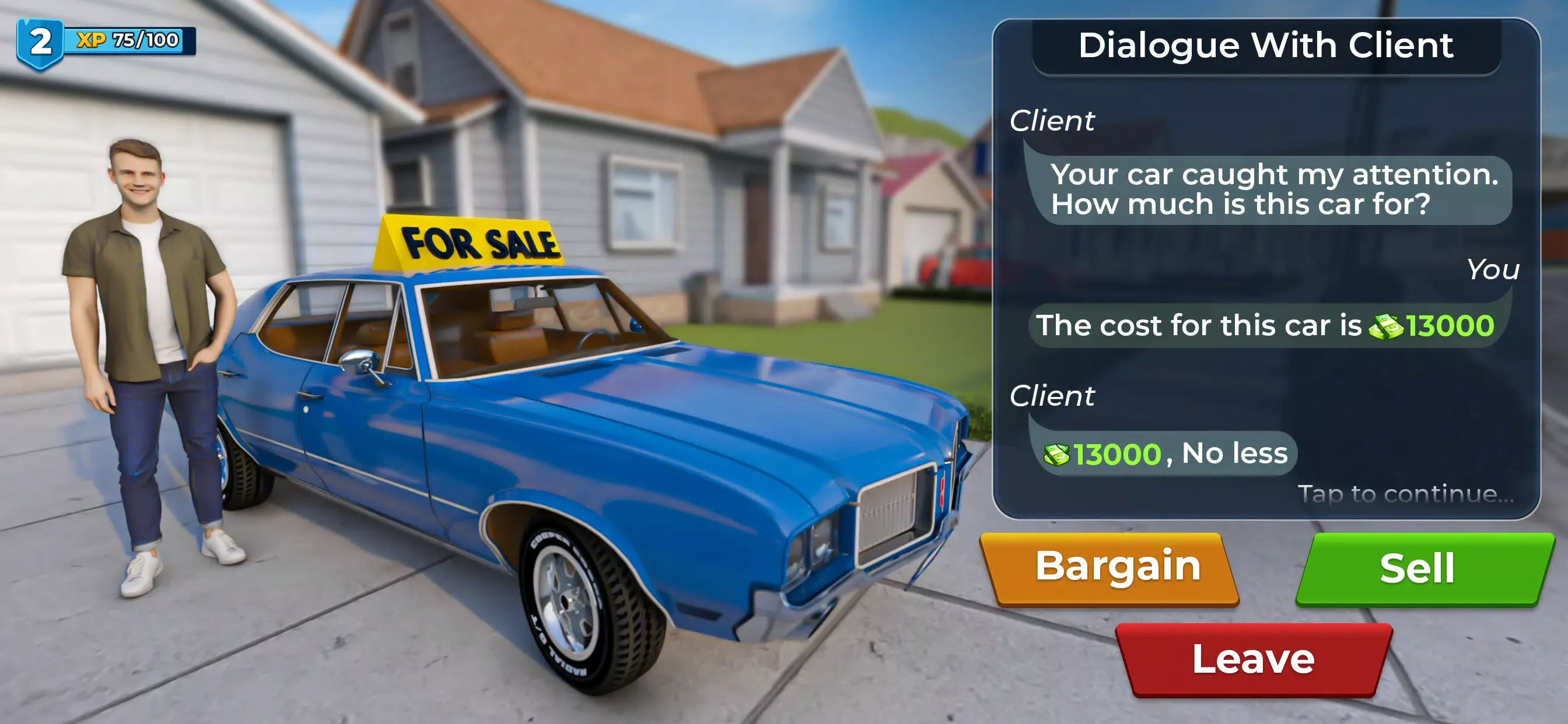 二手车经销商模拟器：机械师(二手车经营游戏)截图