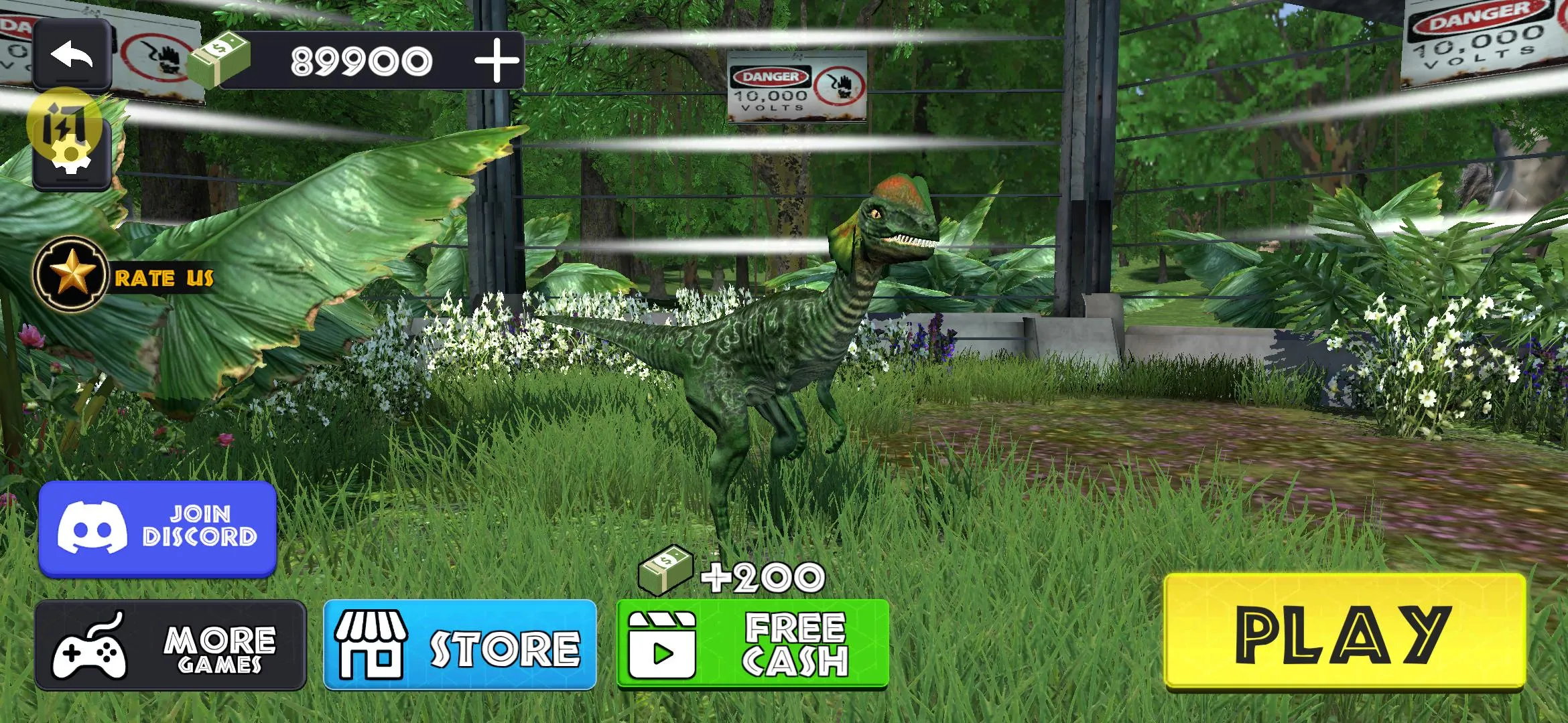 侏罗纪冲突破解版无限金币截图