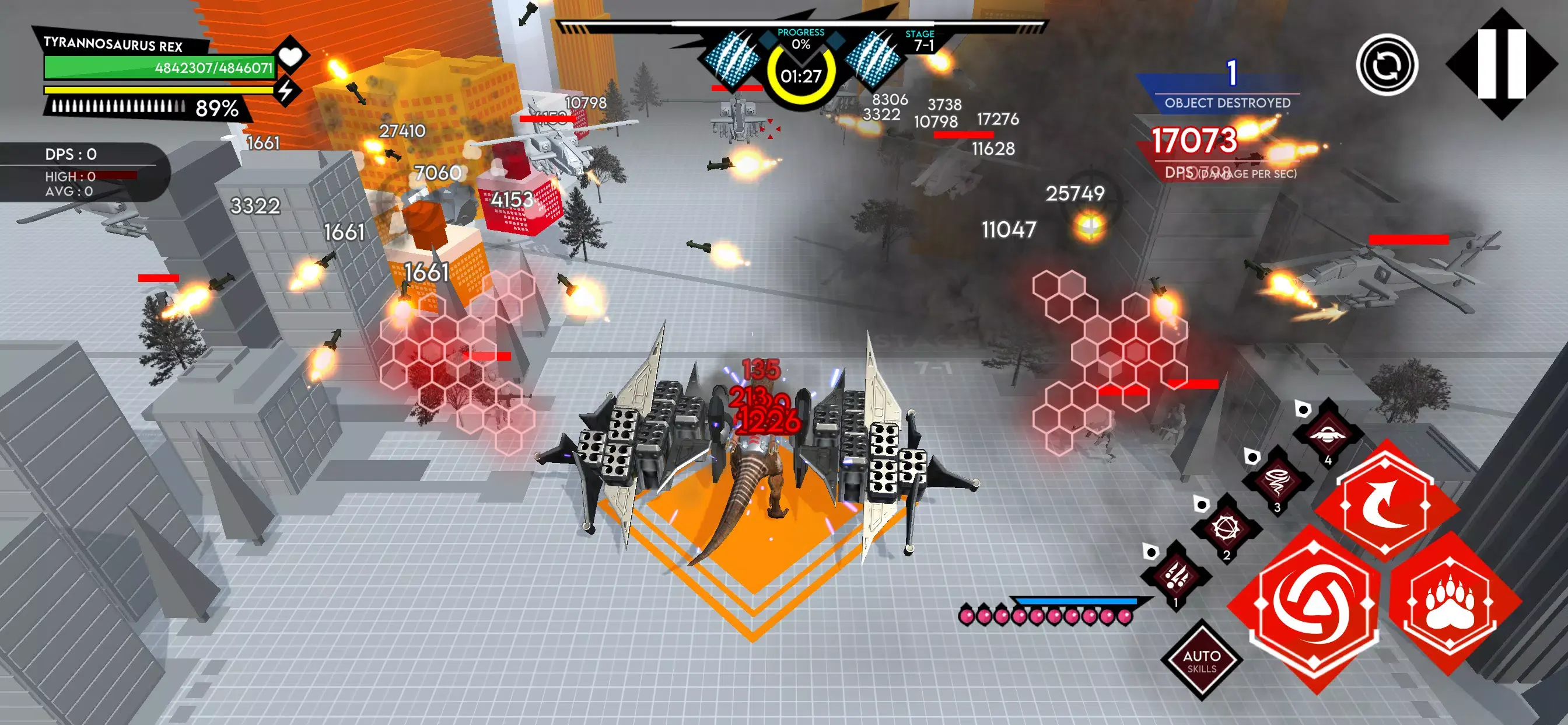 机械恐龙城市粉碎免广告2026最新版本截图