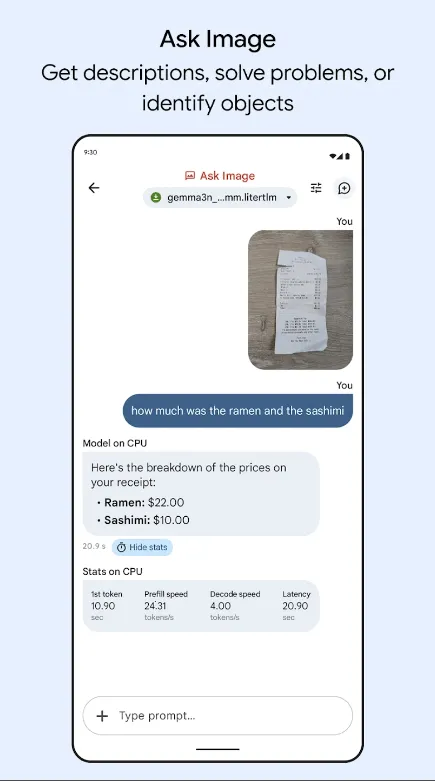 谷歌AI本地版2026最新版本截图