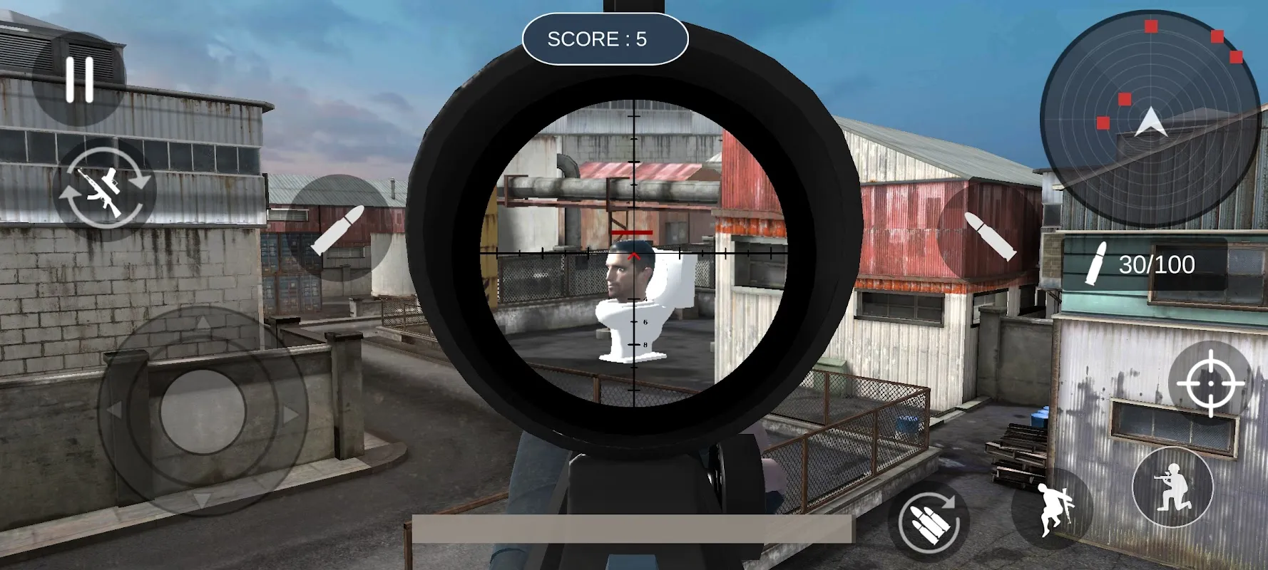 厕所怪物绳索去广告(厕所怪物绳索游戏)截图