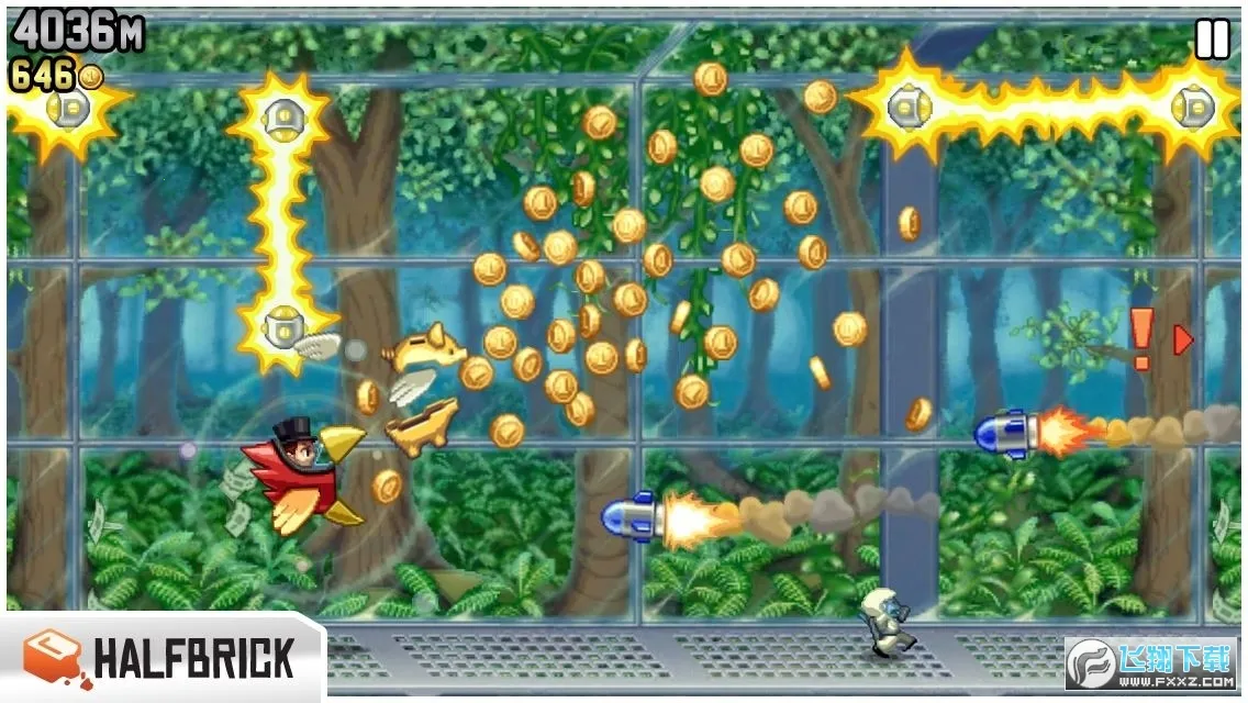 疯狂喷气机破解版截图