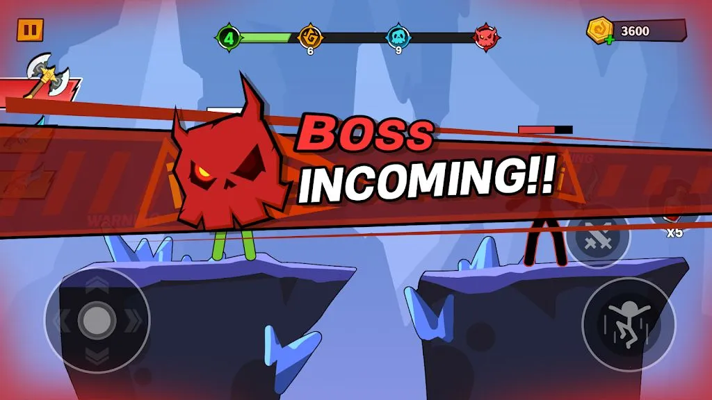 火柴人武器大乱斗去广告(火柴人战斗游戏)截图