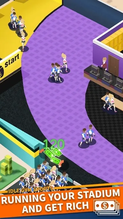 放置体育馆无广告截图