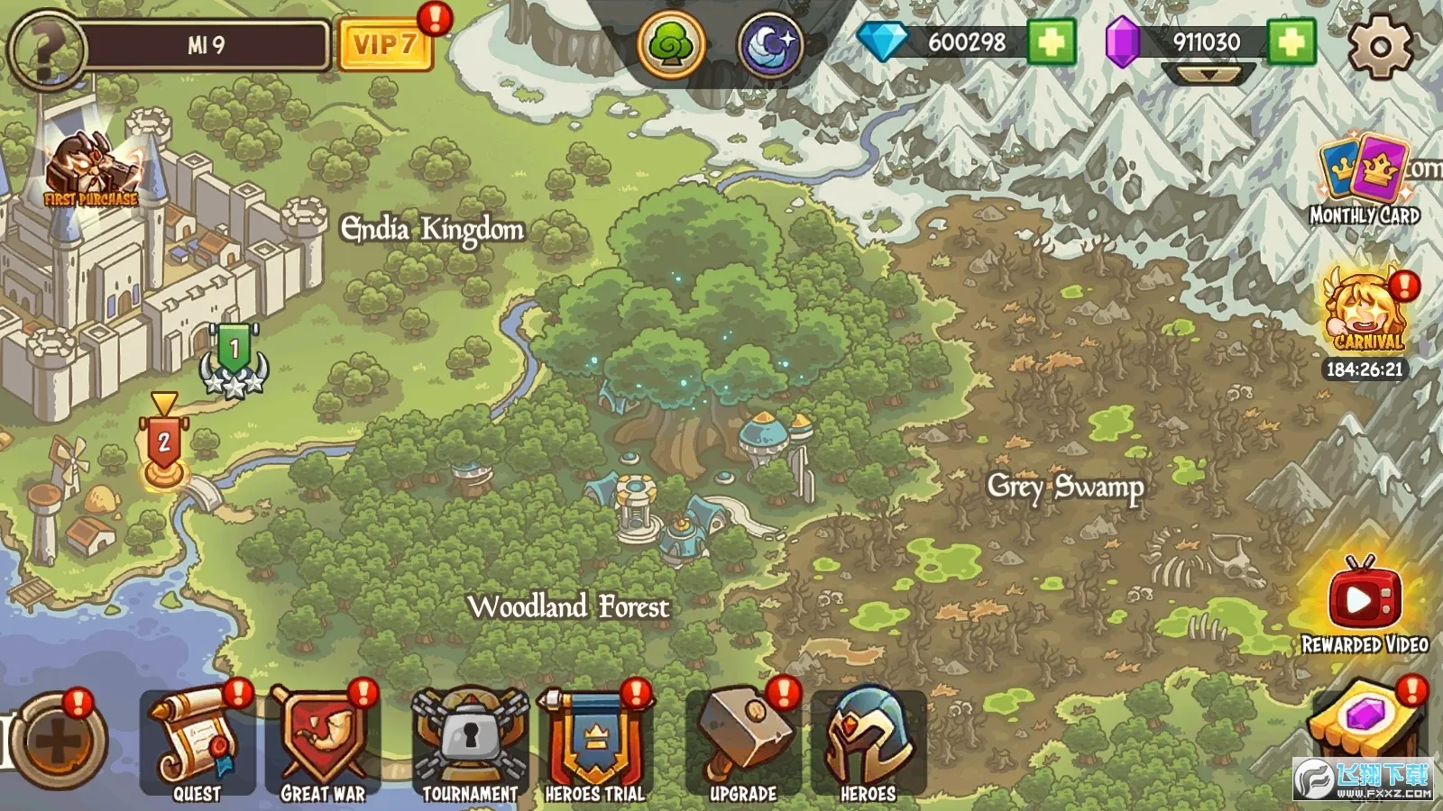 帝国战士TD内置mod菜单下载截图