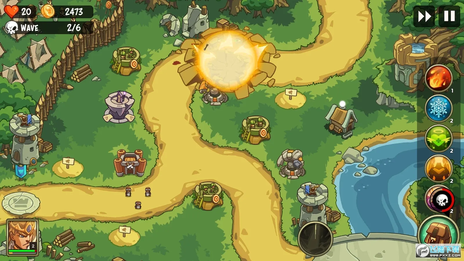 帝国战士TD内置mod菜单下载截图