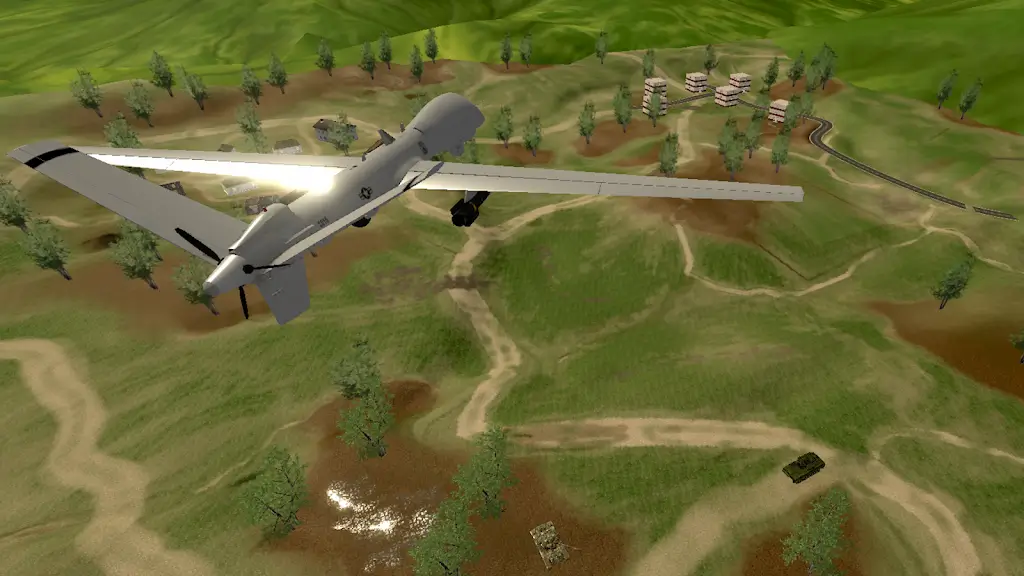 穿越机与无人机模拟器(无人机作战游戏)截图