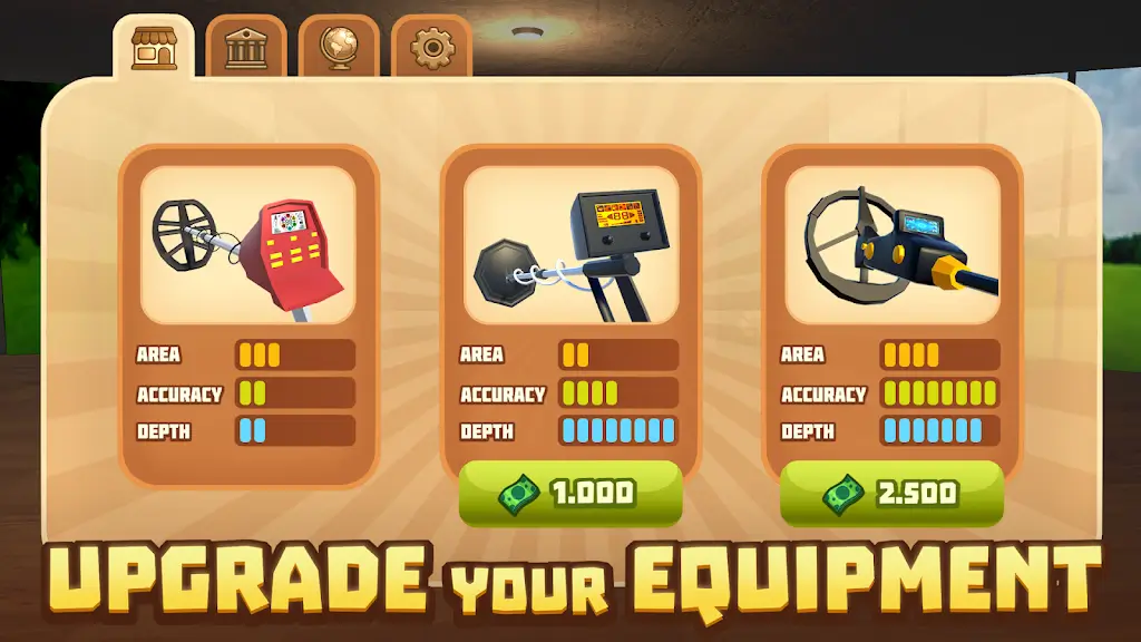 寻宝探测器模拟器3D最新手机版截图
