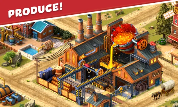 狂野西部城市建造模拟(西部城市建造游戏)截图