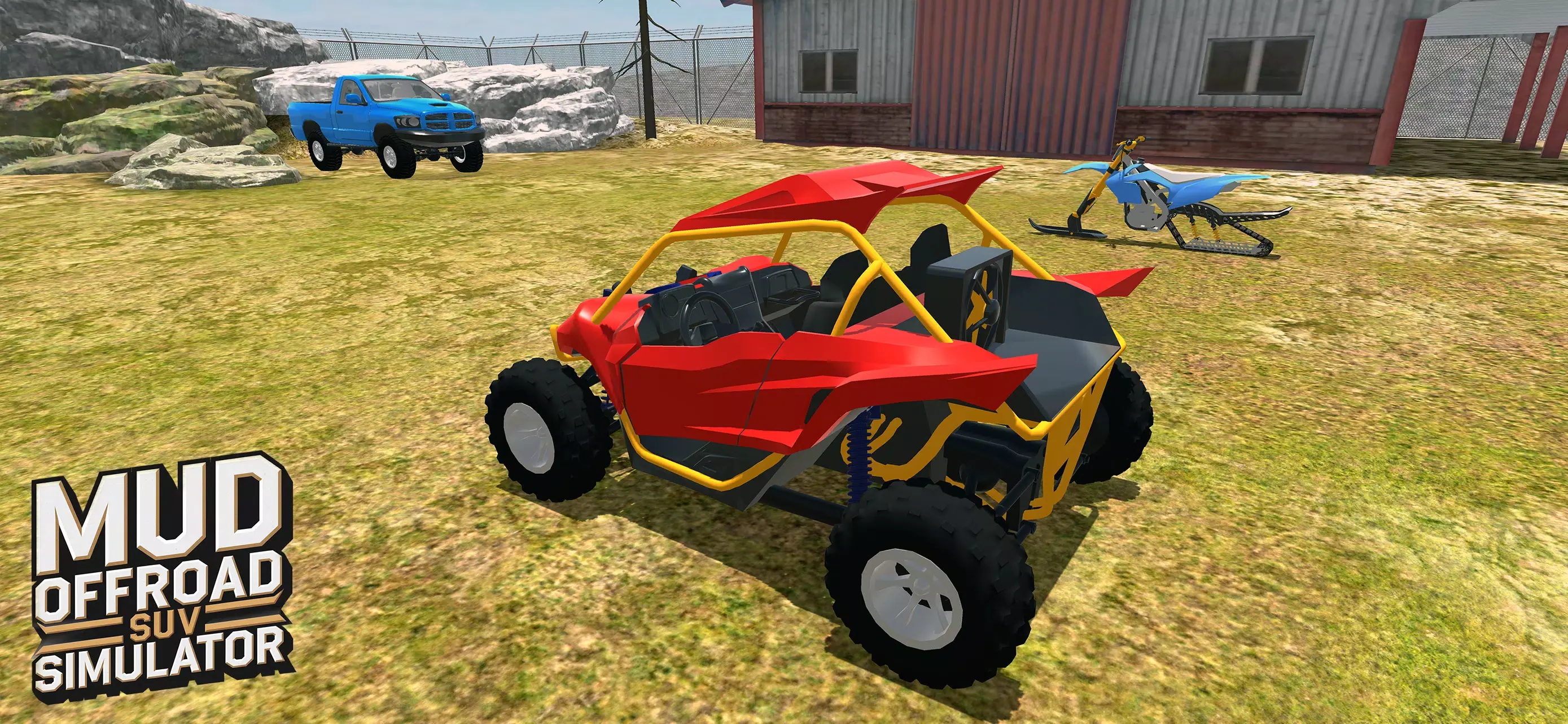 泥地越野：SUV模拟器使用强加版(泥地越野驾驶游戏)截图