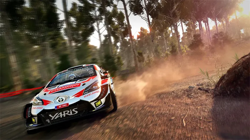 WRC8拉力赛游戏(赛车竞速游戏)截图