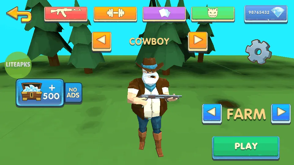 两个家伙和僵尸无限钻石版截图