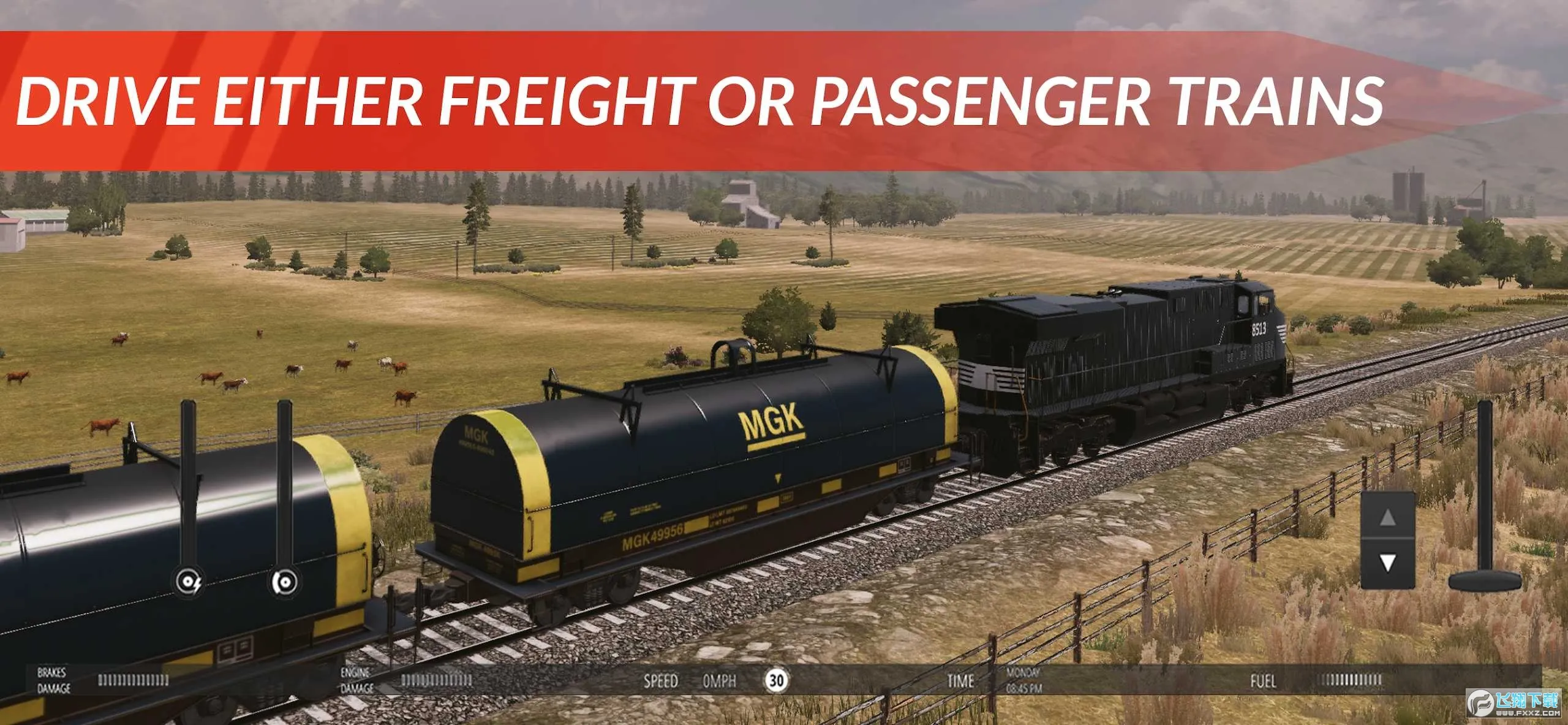 美国火车模拟器汉化版截图