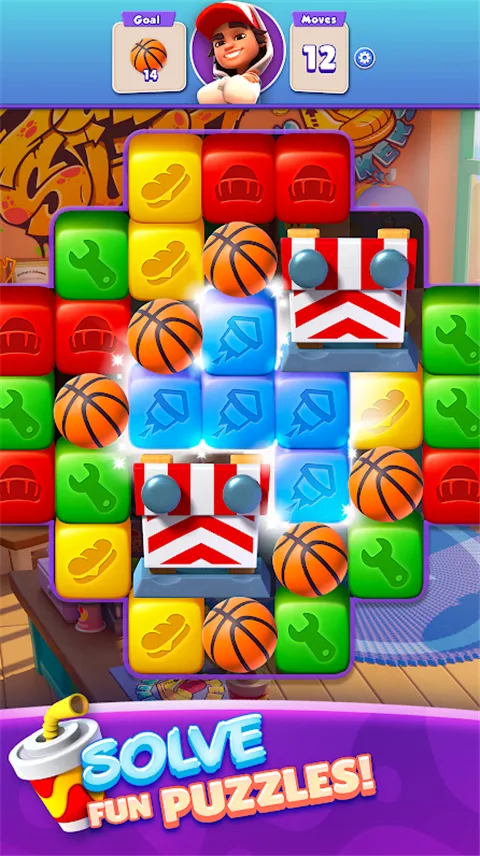 地铁跑酷冲浪者(爆破消除游戏)截图