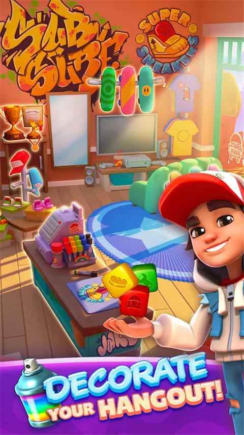 地铁跑酷冲浪者(爆破消除游戏)截图