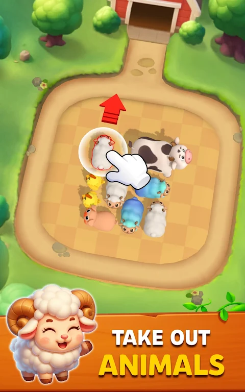 小羊出逃：农场大逃亡3D(农场动物解谜游戏)截图