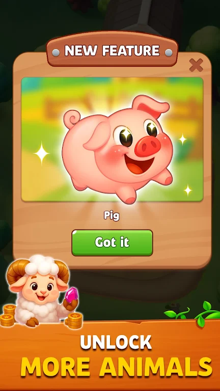 小羊出逃：农场大逃亡3D(农场动物解谜游戏)截图