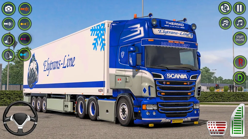 城市货车驾驶(卡车模拟游戏)截图