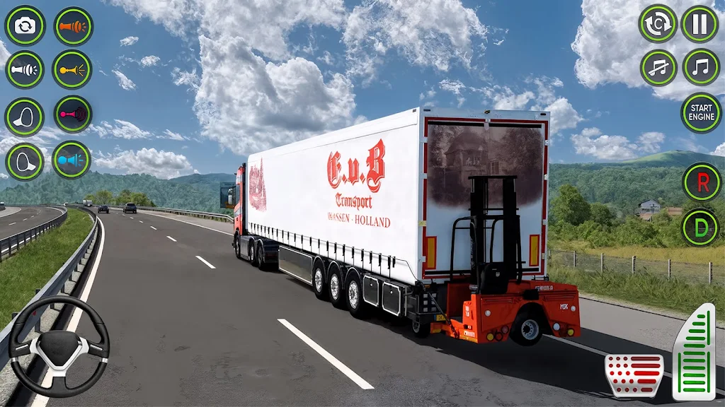 城市货车驾驶(卡车模拟游戏)截图