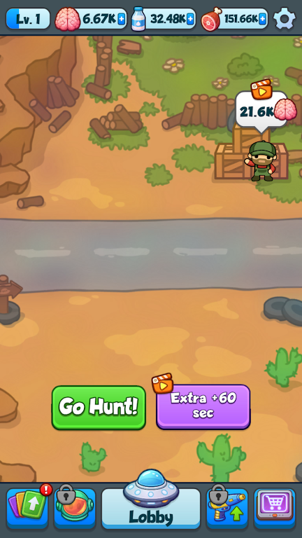 UFO挖矿(街机模拟游戏)截图