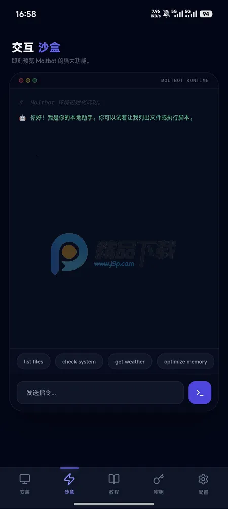 moltbot教程(智能体部署助手)截图