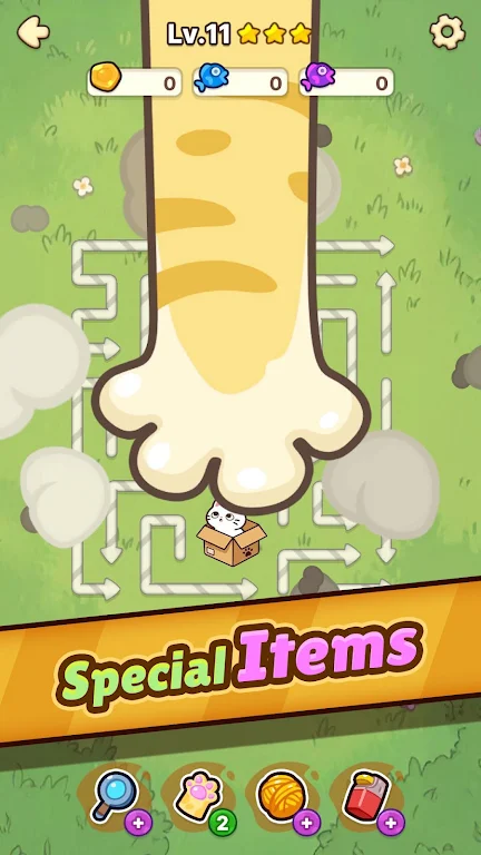 猫咪救援：弓箭解谜最新手机版截图