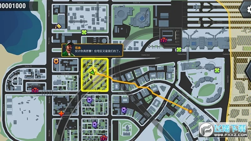 Gangs Town Story(怒火街头格斗游戏)截图