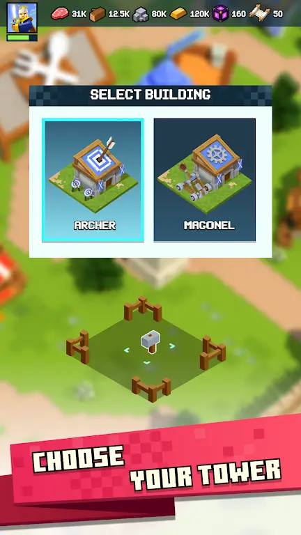 战争工坊：王国激战辅助菜单(方块王国策略)截图