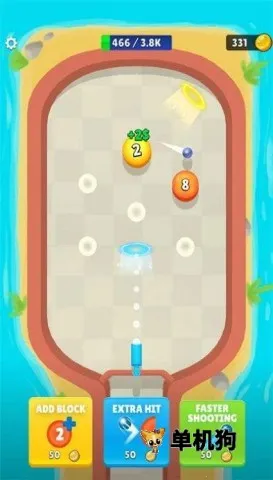 放置弹珠球(弹珠弹射游戏)截图