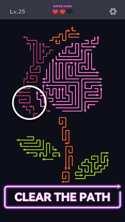 箭疯：点箭消除(箭头益智游戏)截图