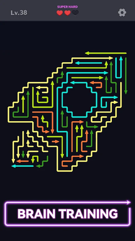 箭疯：点箭消除(箭头益智游戏)截图