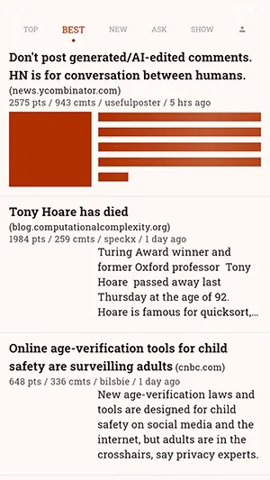 Hacki(技术资讯客户端)