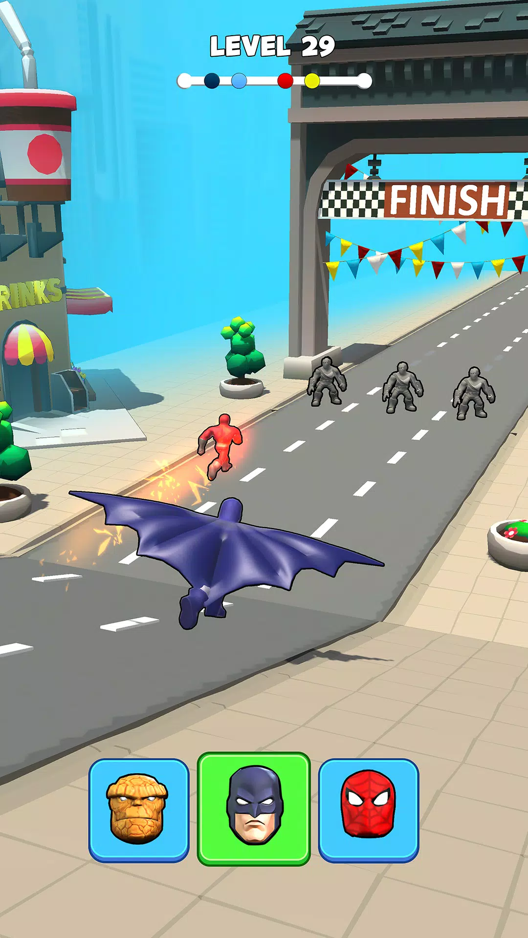 超级英雄变身(超级英雄跑酷游戏)截图