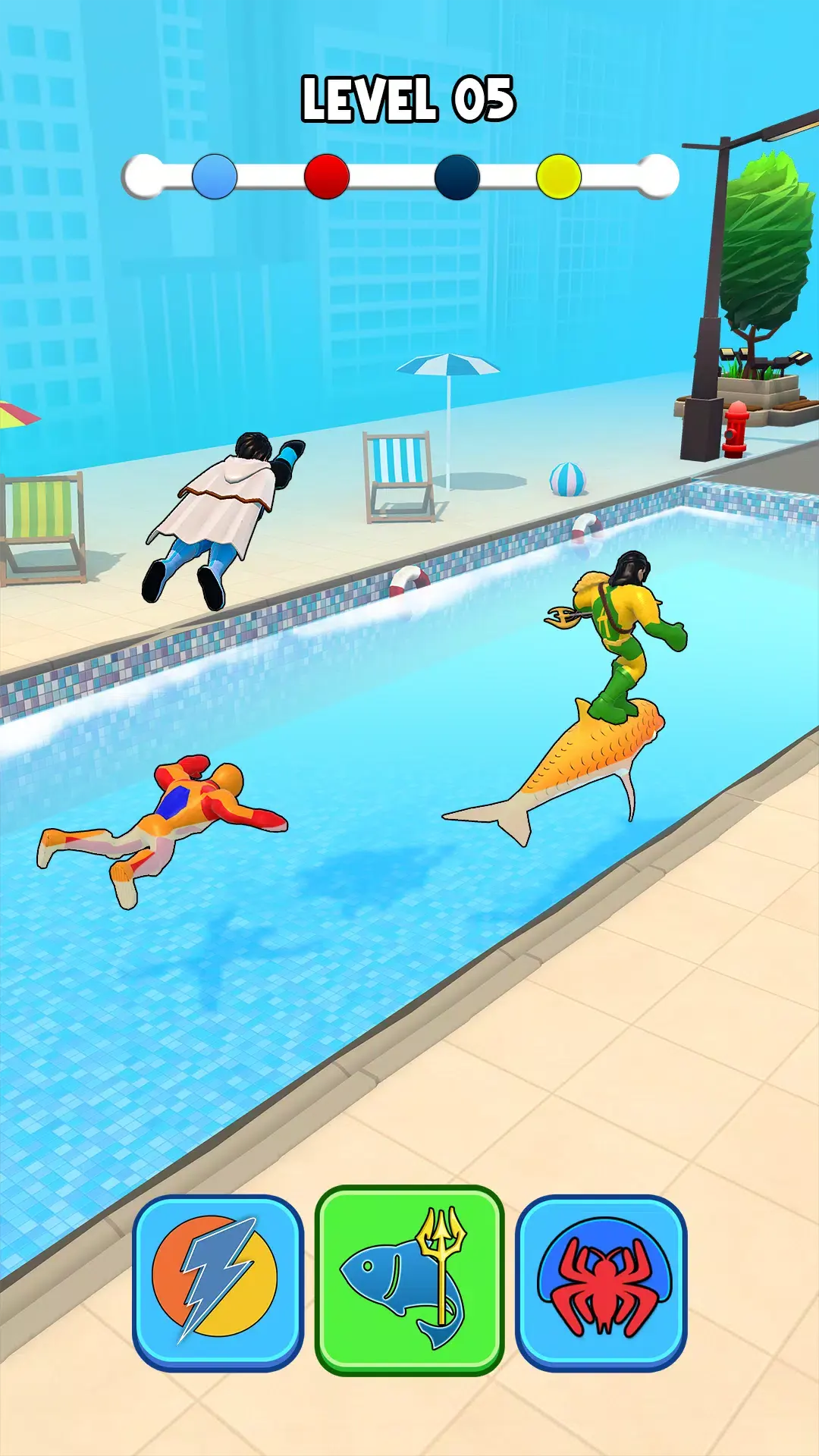 超级英雄变身(超级英雄跑酷游戏)截图