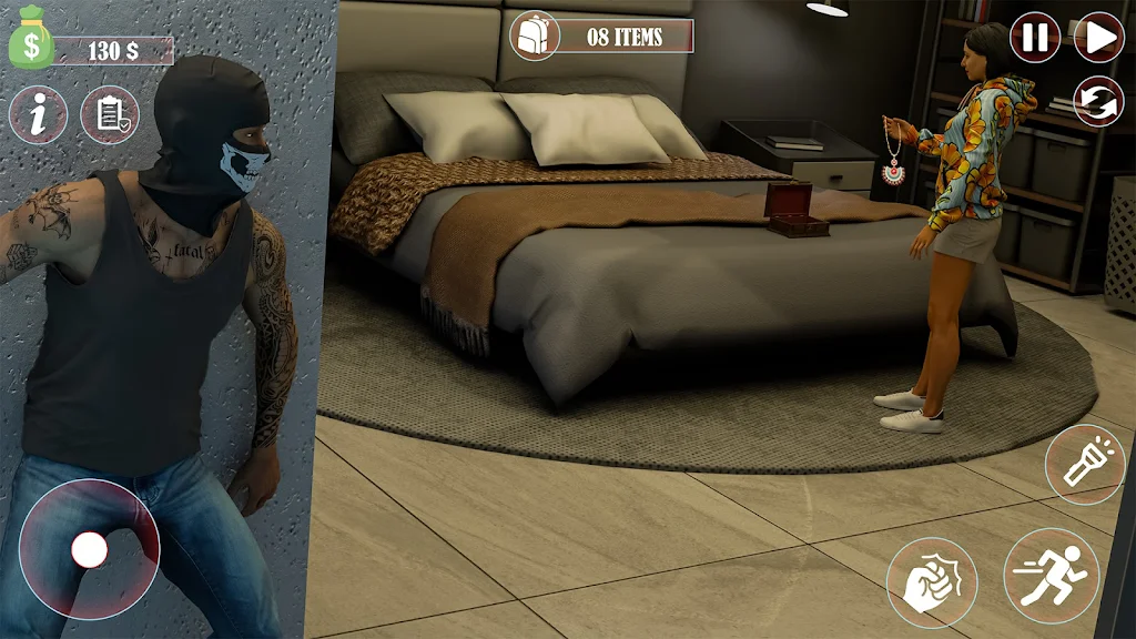 犯罪盗窃模拟器(犯罪模拟游戏)截图