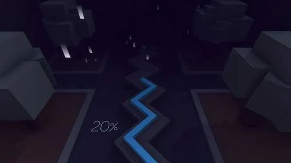 跳舞的线火烧云之夜(节奏音乐游戏)截图