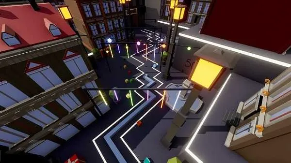 跳舞的线火烧云之夜(节奏音乐游戏)截图