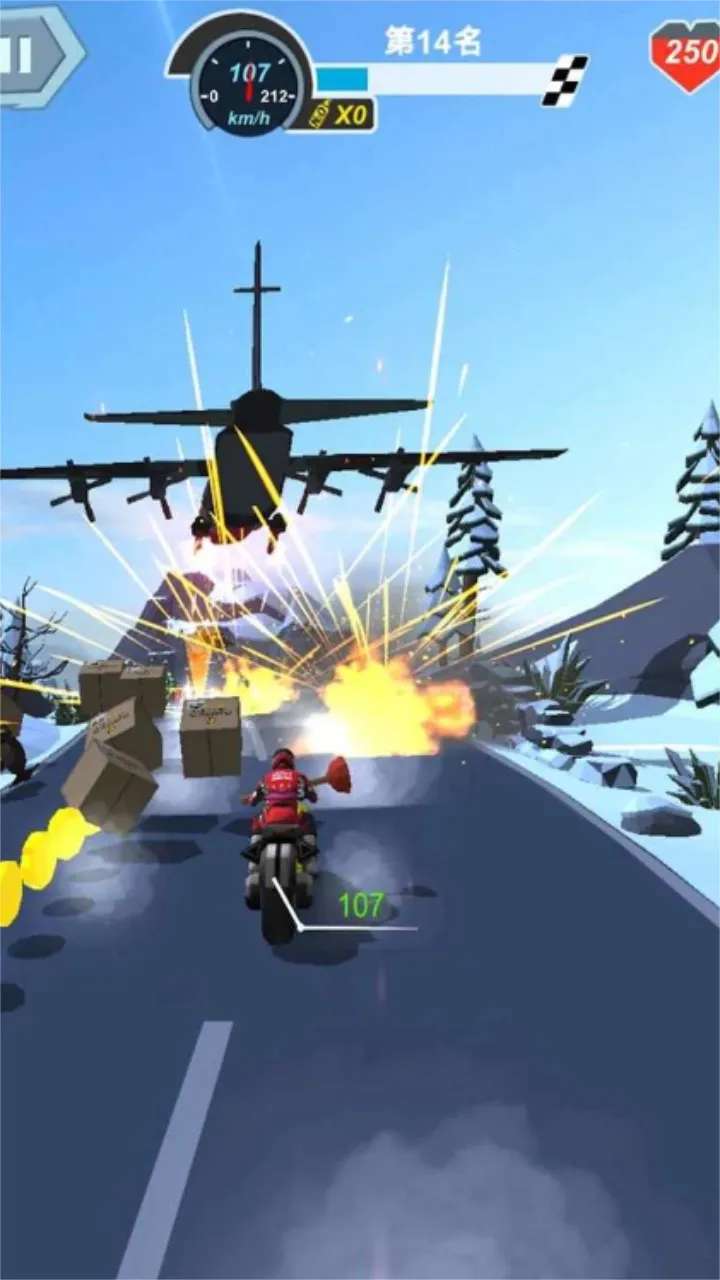 暴力摩托6(摩托竞速游戏)截图